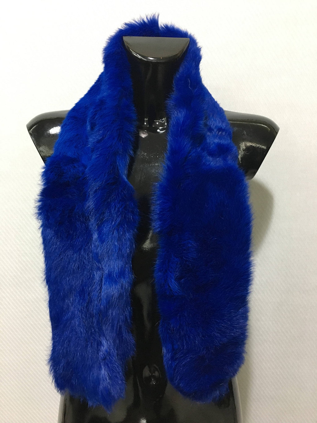 Fur scarf, rabbit fur scarf , neck warmer fur  , handmade scarf