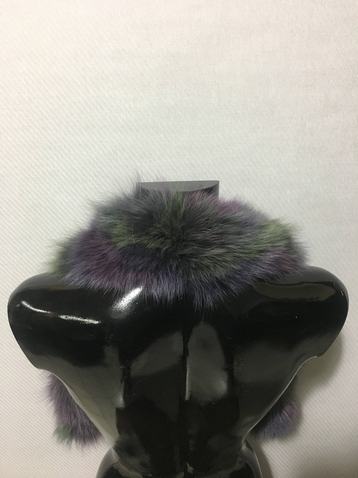 Genuine  Colourful Fox Fur Small Collar , Fur trims For Hood