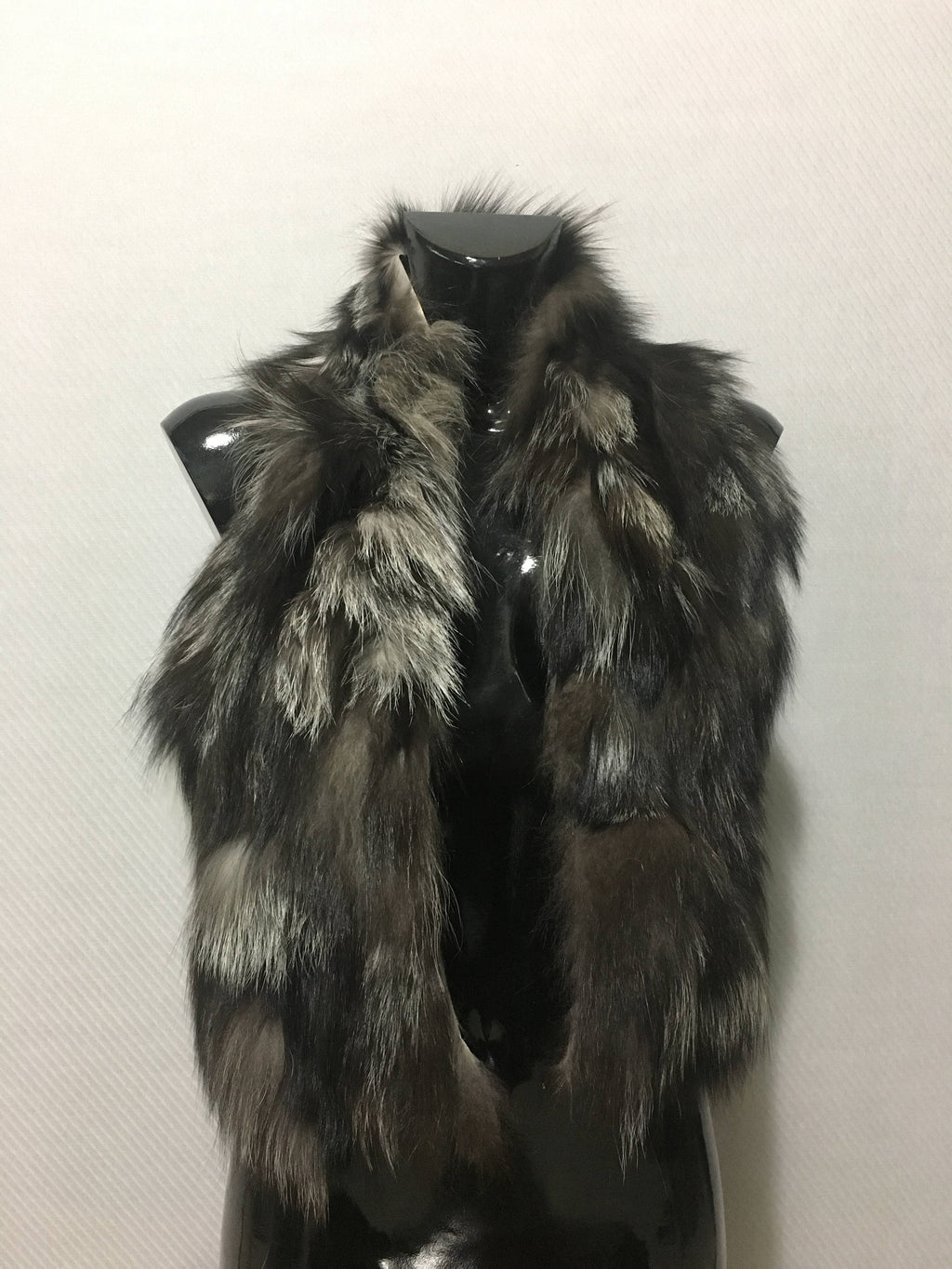 Silver Fox  Fur Collar- Scarf