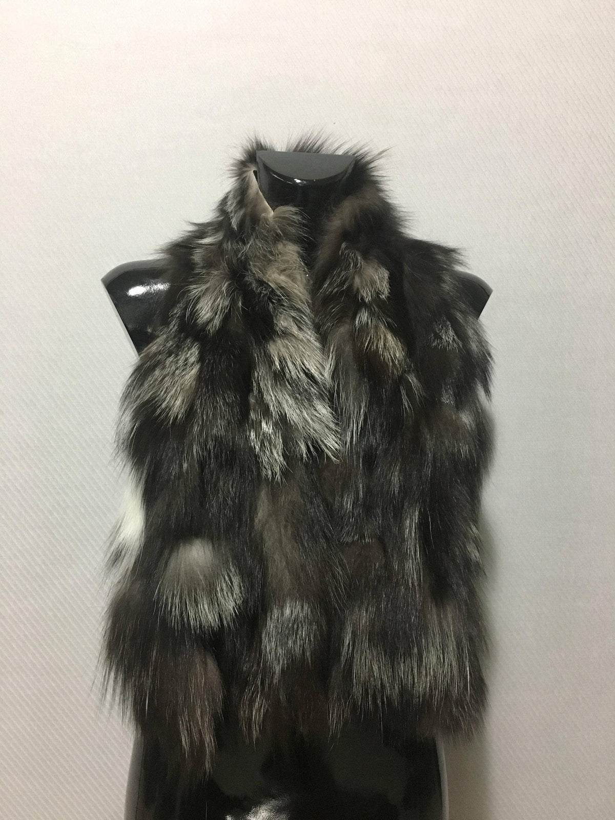 Silver Fox  Fur Collar- Scarf