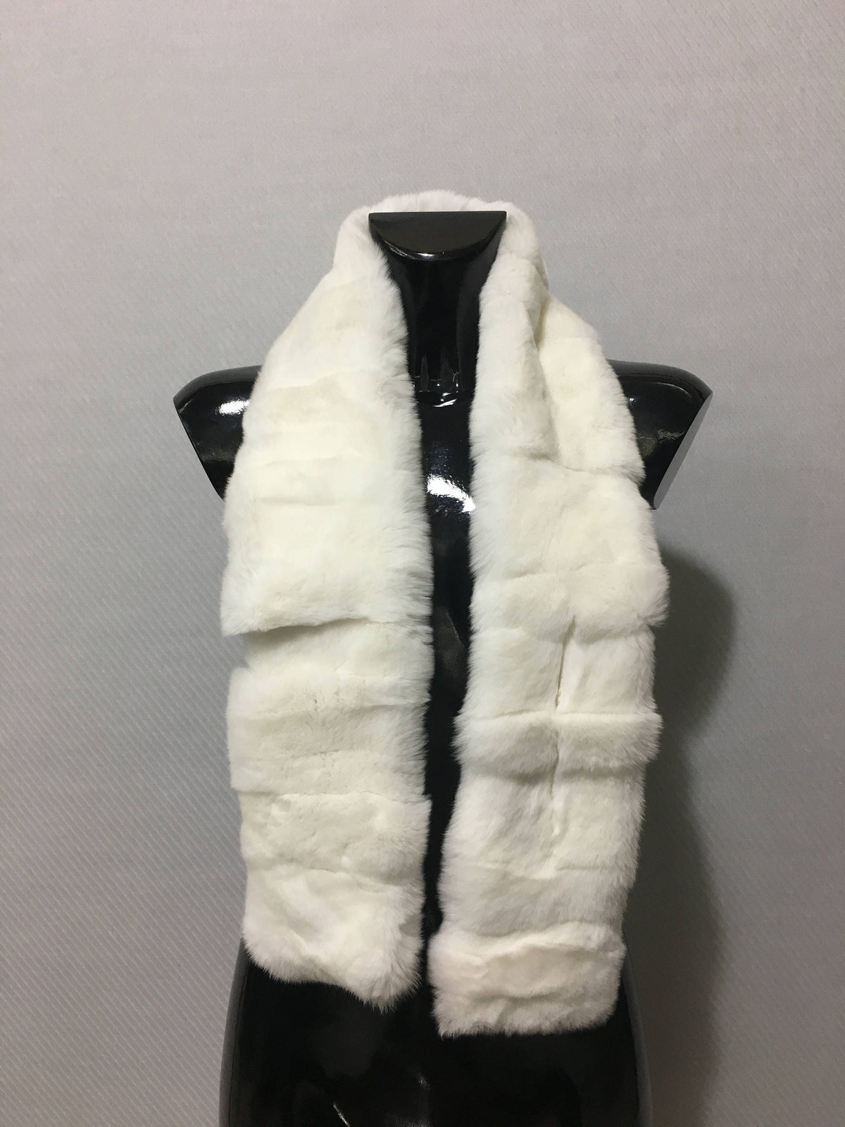 Handmade  Fur Scarf. Winter scarf. Real Fur Scarf , Rex rabbit fur scarf ,real Fur Wrap. Scarf Collar