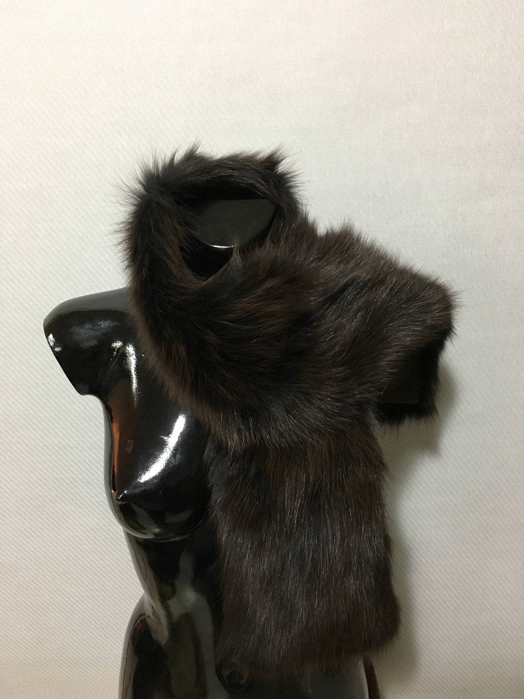 100% natural fox collar , Fur Scarf, Fox fur shawl gift for her , luxury gift for women