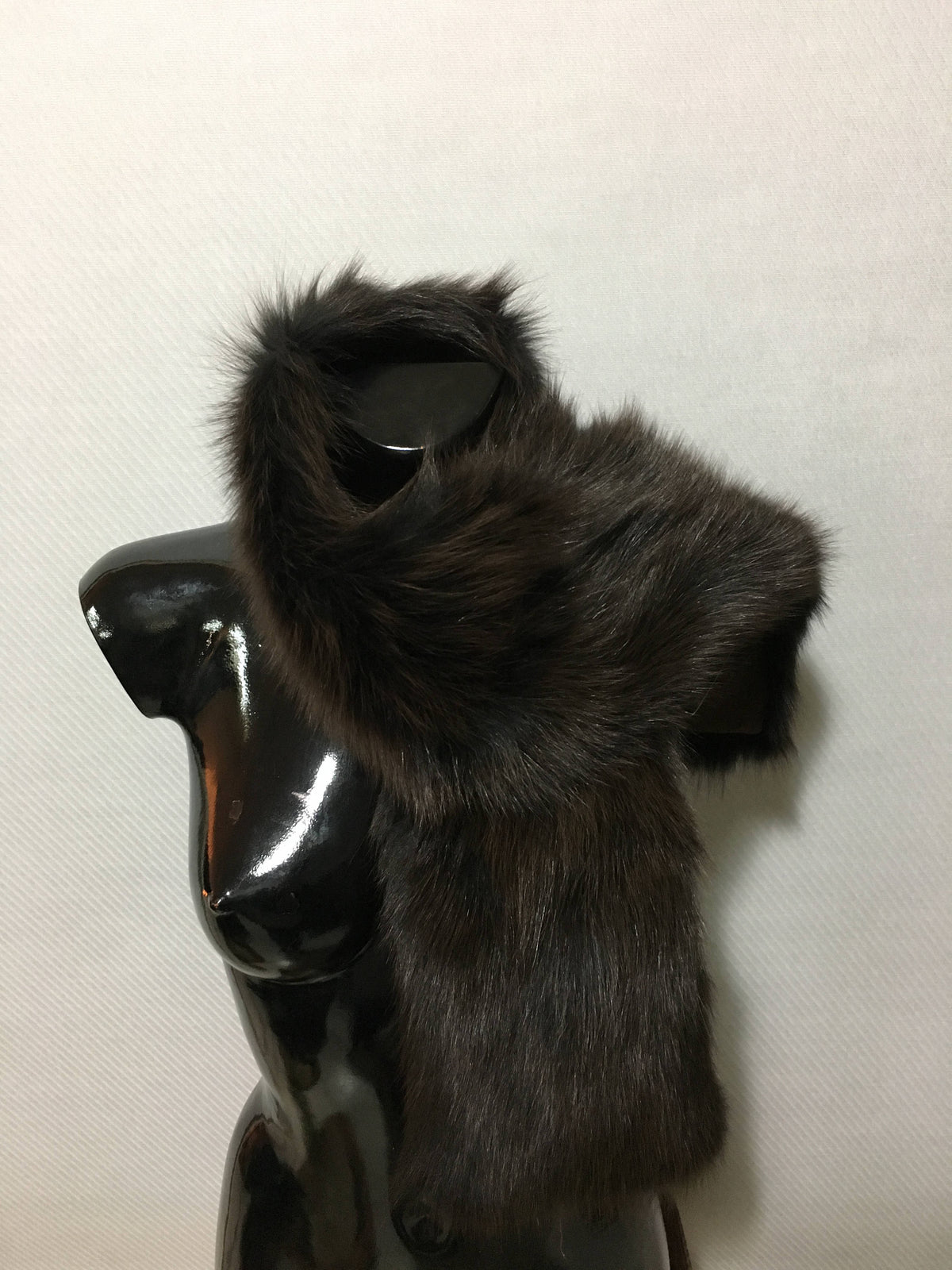 100% natural fox collar , Fur Scarf, Fox fur shawl gift for her , luxury gift for women