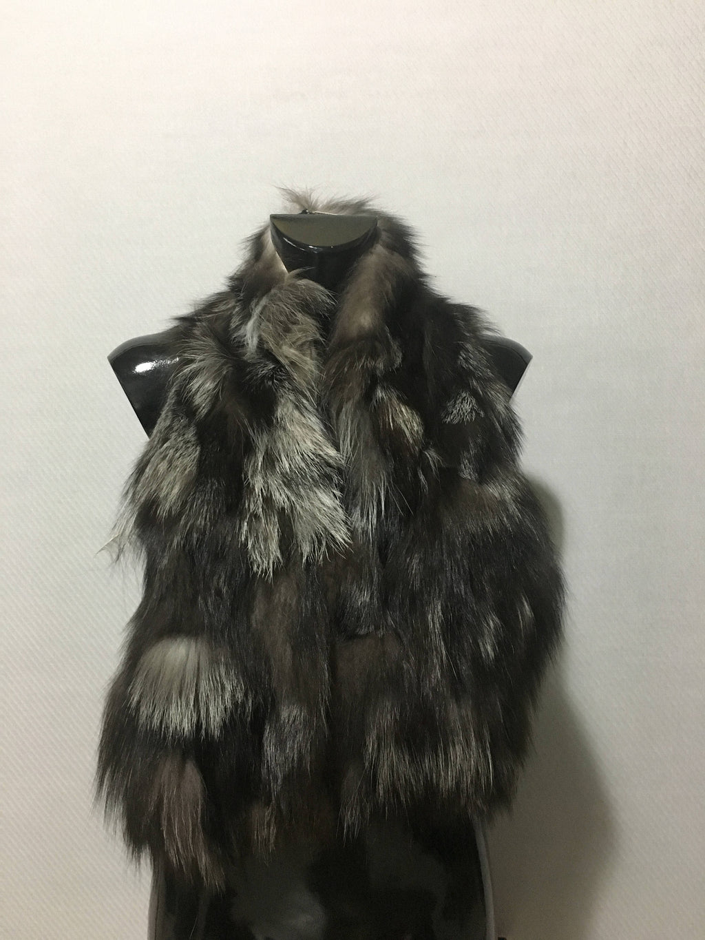 Silver Fox  Fur Collar- Scarf
