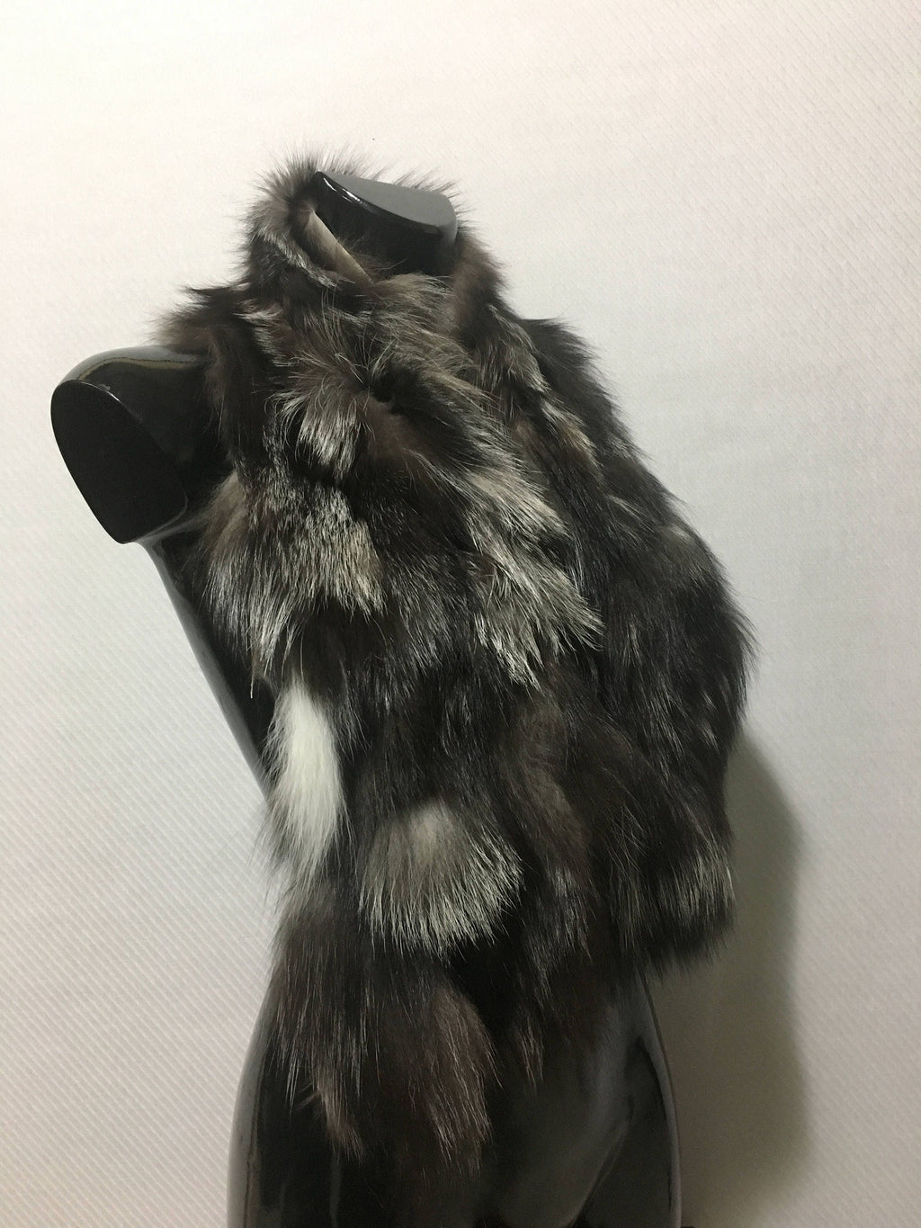 Silver Fox  Fur Collar- Scarf