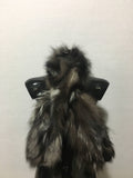 Beautiful Silver Fox Real Fur Scarf