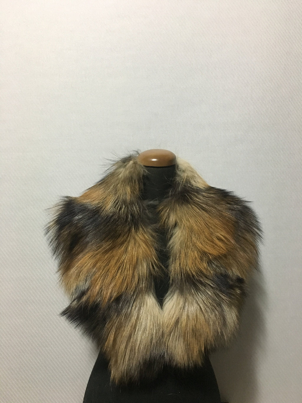 Gorgeous Golden Cross  Fox Fur Collar