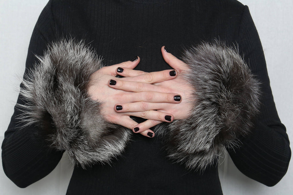 Fox Fur Cuffs