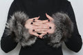 Fox Fur Cuffs