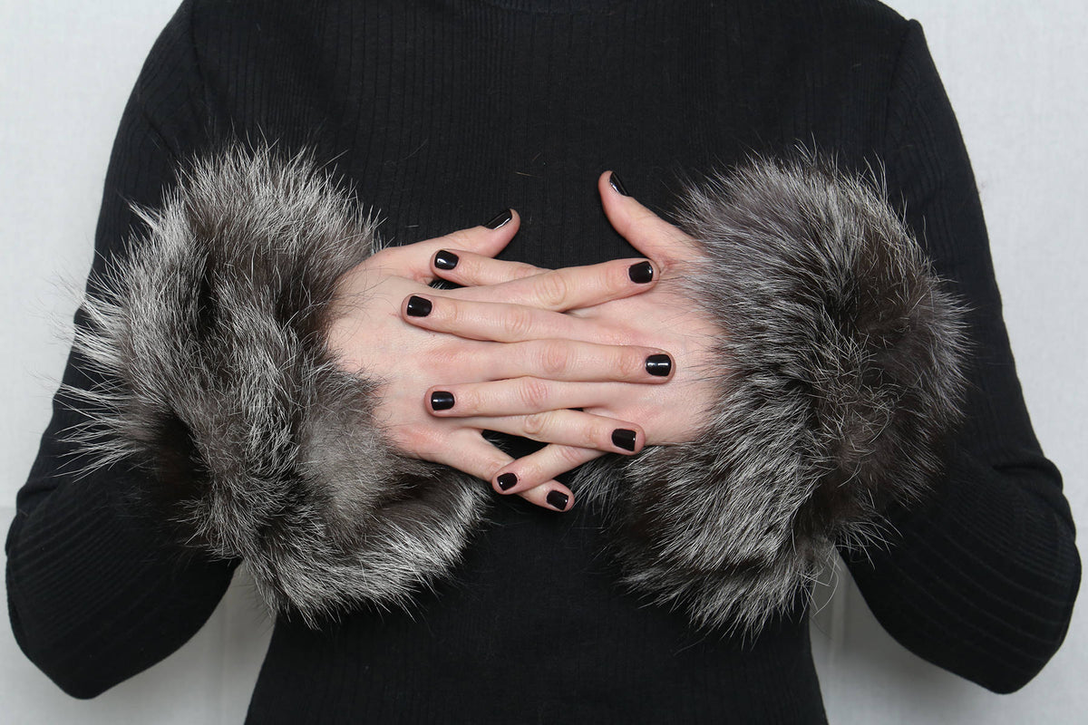 Fox Fur Cuffs