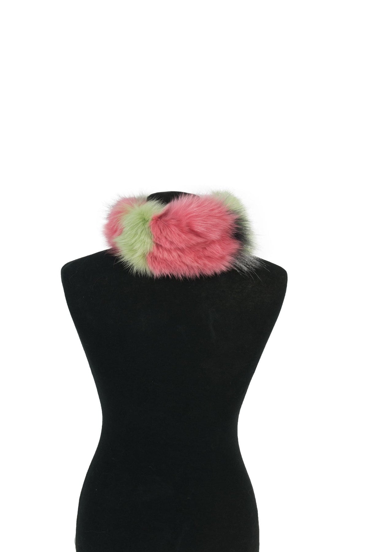Amazing Colorful  Fox  Fur Scarf Collar