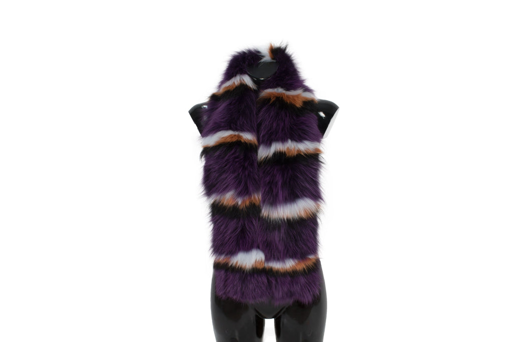 Real Natural Handmade  Fox  Fur Scarf-Collar. Fox Fur Etole . Best Gift For Anniversaris and more
