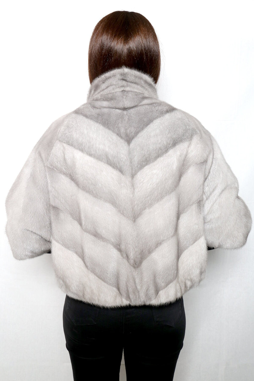 Silver Mink Fur Jacket. Mink jacket for woman!!