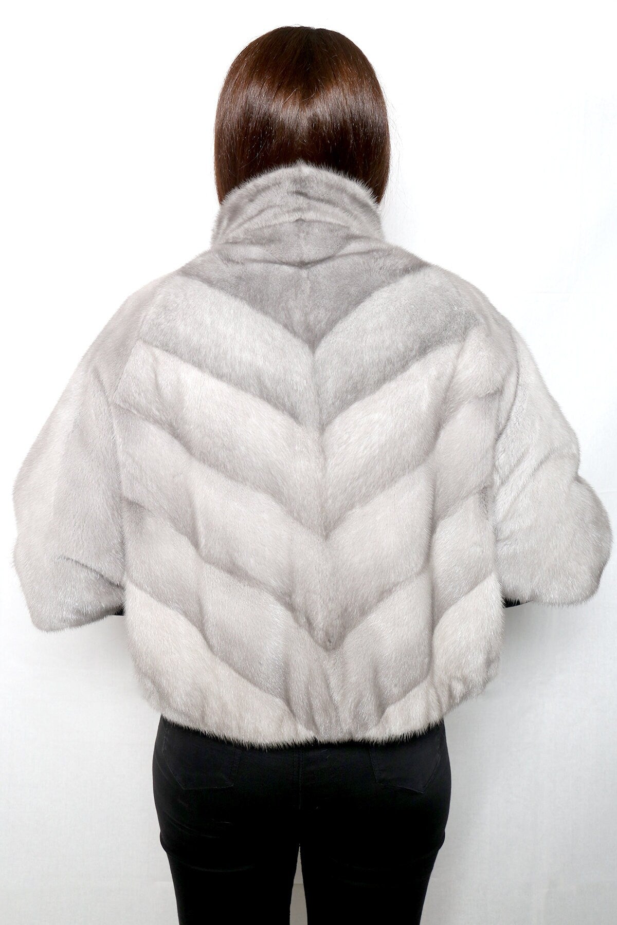 Silver Mink Fur Jacket. Mink jacket for woman!!