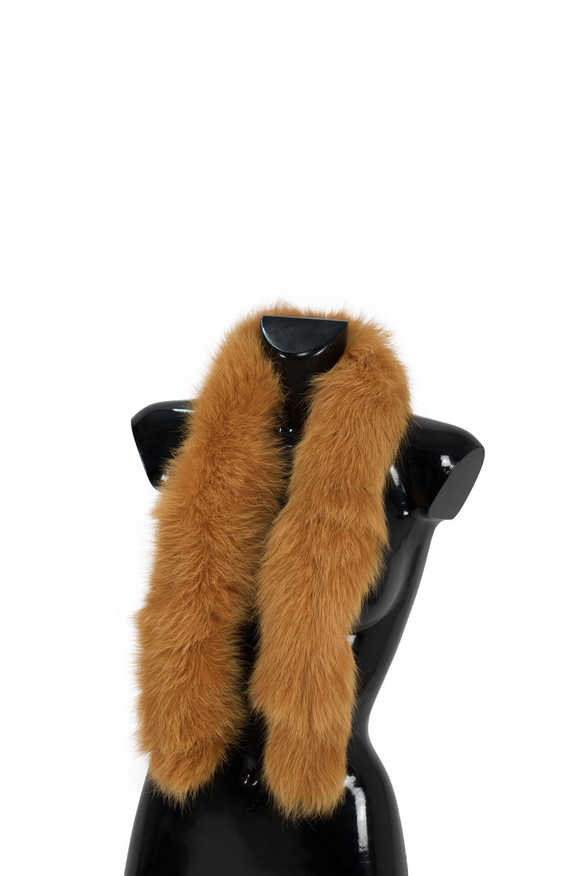 Wonderful Canary Fox Small Fur Scarf Collar, Trim Fox hood ,Fur trim,Hood Trim detachable,Fur Accessory