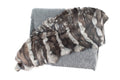 Real Silver fox fur Blanket. Genuine Silver Fox Fur Throw. Fox Fur carpet. Silver Fox Fur Rug