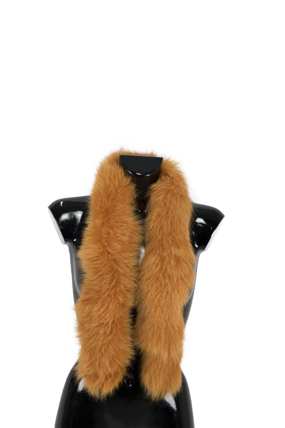 Wonderful Canary Fox Small Fur Scarf Collar, Trim Fox hood ,Fur trim,Hood Trim detachable,Fur Accessory