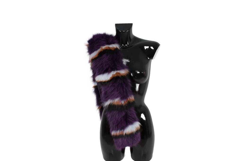 Real Natural Handmade  Fox  Fur Scarf-Collar. Fox Fur Etole . Best Gift For Anniversaris and more