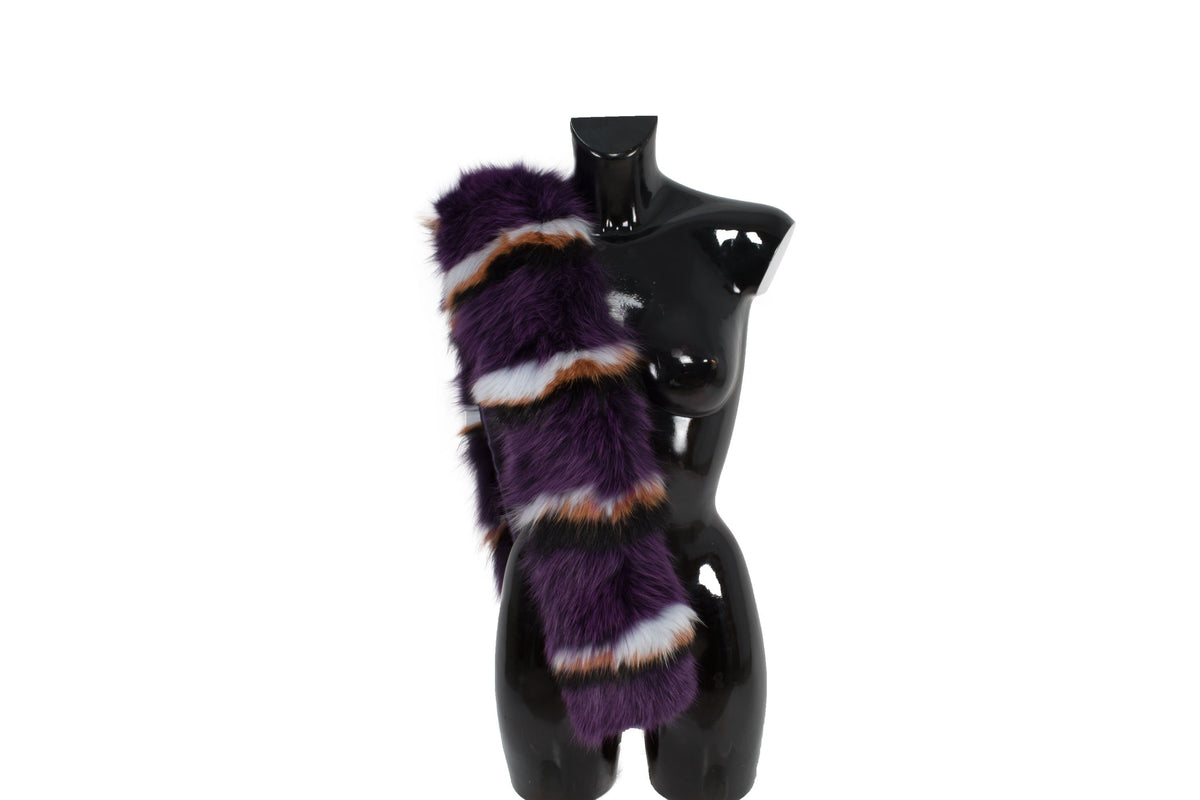 Real Natural Handmade  Fox  Fur Scarf-Collar. Fox Fur Etole . Best Gift For Anniversaris and more