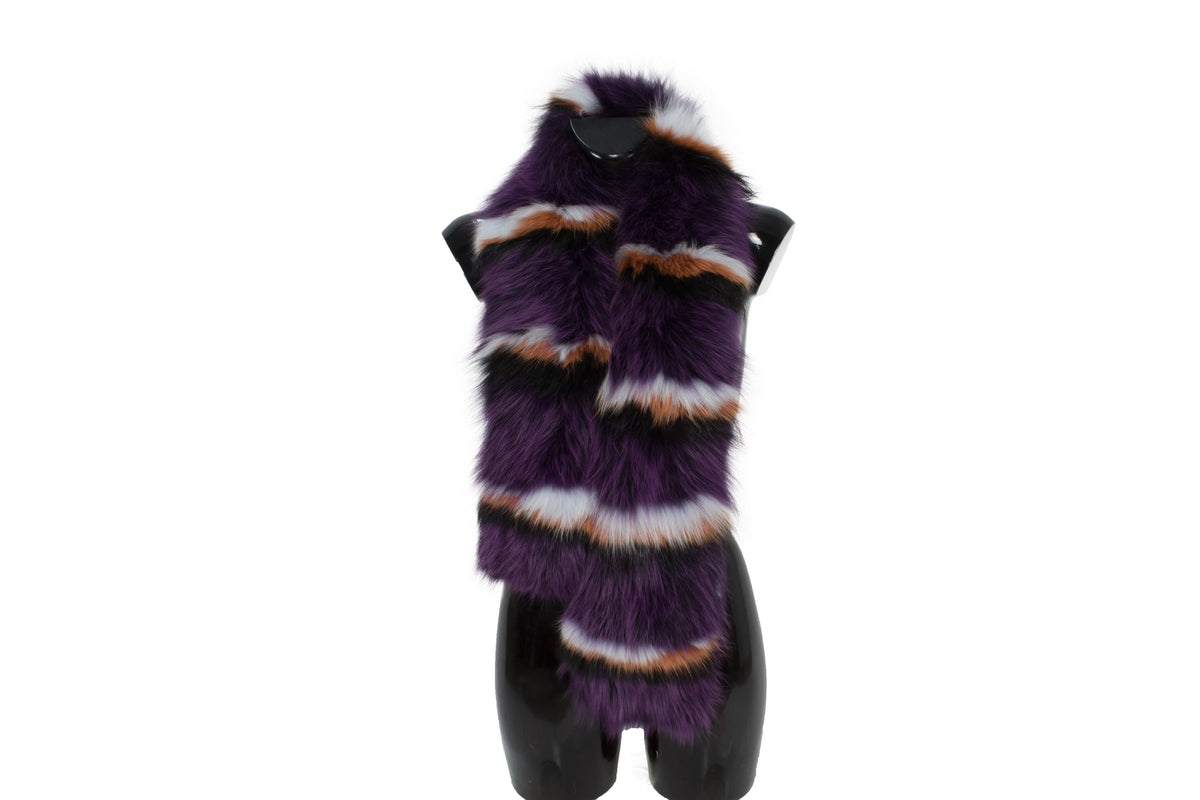 Real Natural Handmade  Fox  Fur Scarf-Collar. Fox Fur Etole . Best Gift For Anniversaris and more