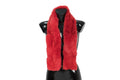 Beautiful Real  Rex rabbit Real Fur Scarf (Shades of red Color)