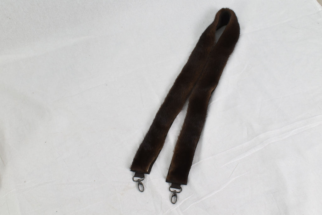 Bag strap , fur bag stram , mink fur bag strap, fur accessories for bug,
