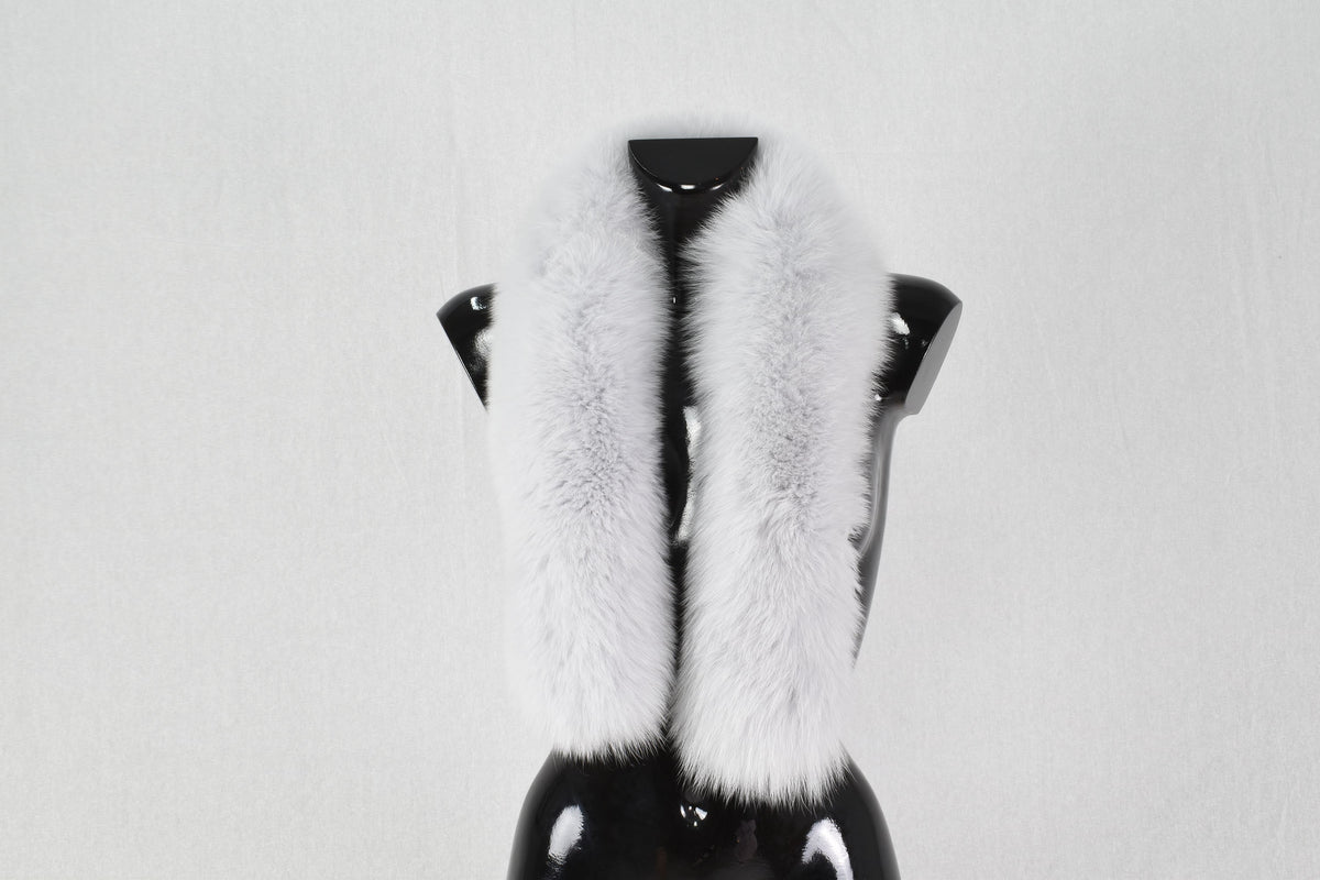 Amazing Ciel  Color Fox Fur Small Collar & Fur Trim For hood, Fur Trim Stripe, Fur collar, Fur trim,Hood Trim detachable,Fur Accessory