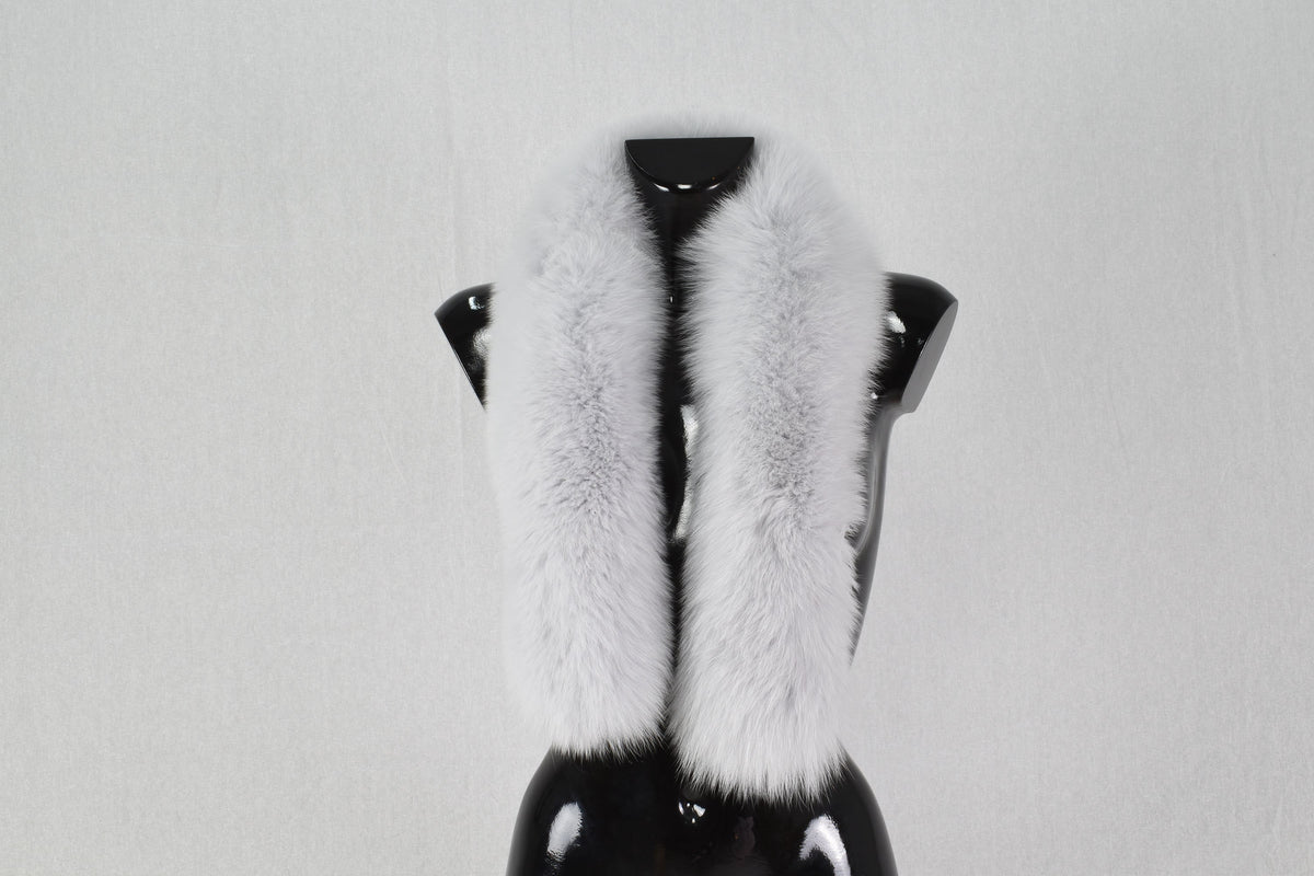 Amazing Ciel  Color Fox Fur Small Collar & Fur Trim For hood, Fur Trim Stripe, Fur collar, Fur trim,Hood Trim detachable,Fur Accessory