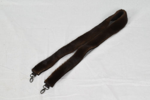 Bag strap , fur bag stram , mink fur bag strap, fur accessories for bug,