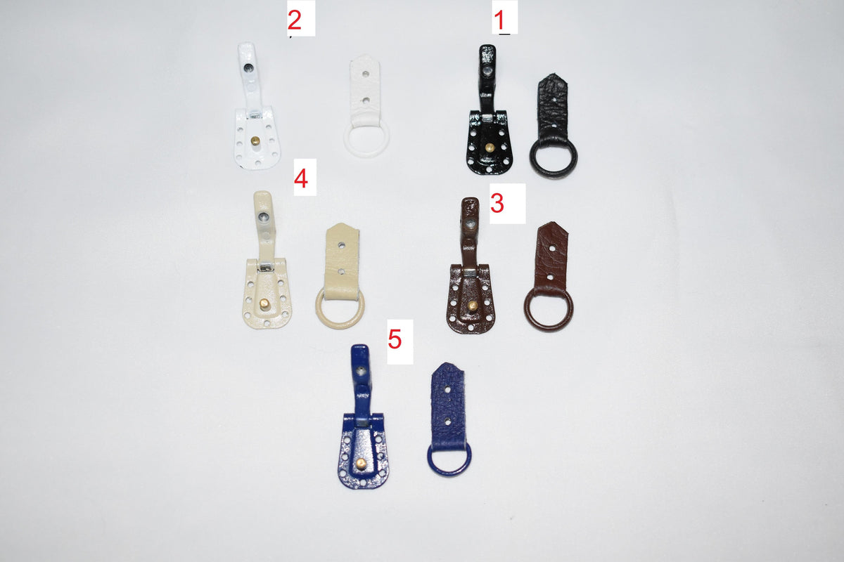 Furrier Hooks. Fur clips for Fur and leather garments. Fur Coat hook, fastener hooks , Made in Greece