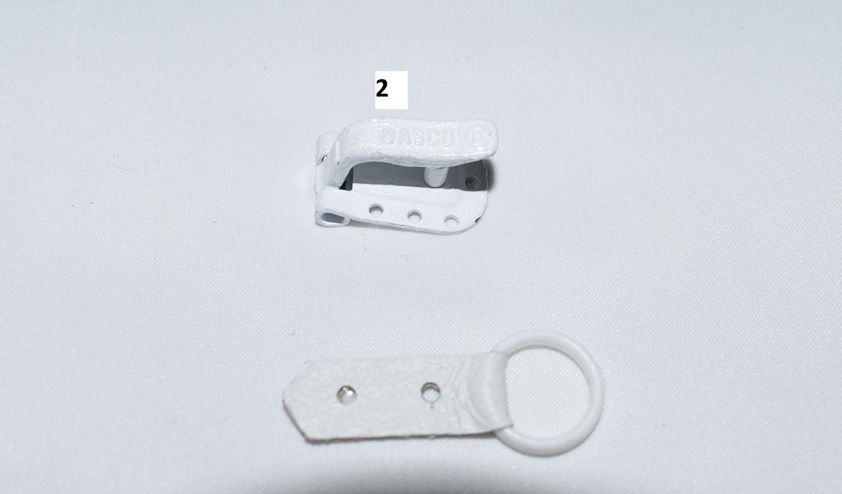 Furrier Hooks. Fur clips for Fur and leather garments. Fur Coat hook, fastener hooks , Made in Greece