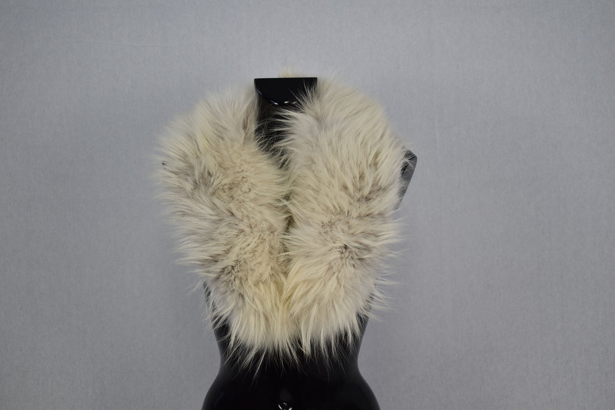 Swanky  Fox Fur Collar, Fur scarf, Coat Collar , Winter Collar, women collar, fashionable Fur collar