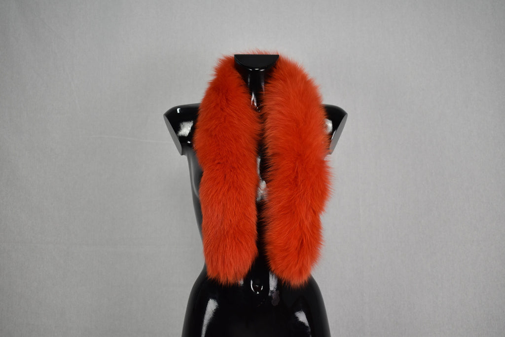 Fashionable  Fox Fur Small Collar, Fur Trim For  Hood, Trim Hood ,Real fur trim hood detachable ,Fox Fur,