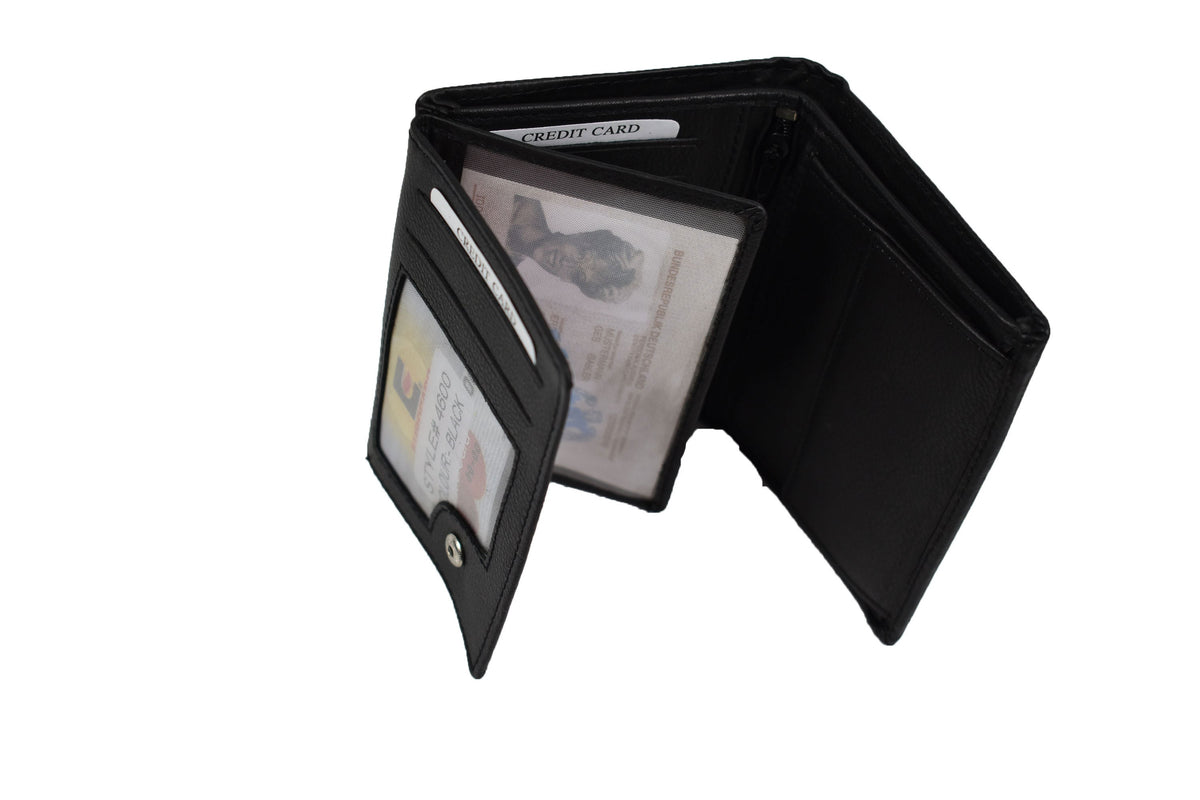 Genuine Leather Wallet, mens wallet,Men's small leather credit card wallet, Luxurius Gift