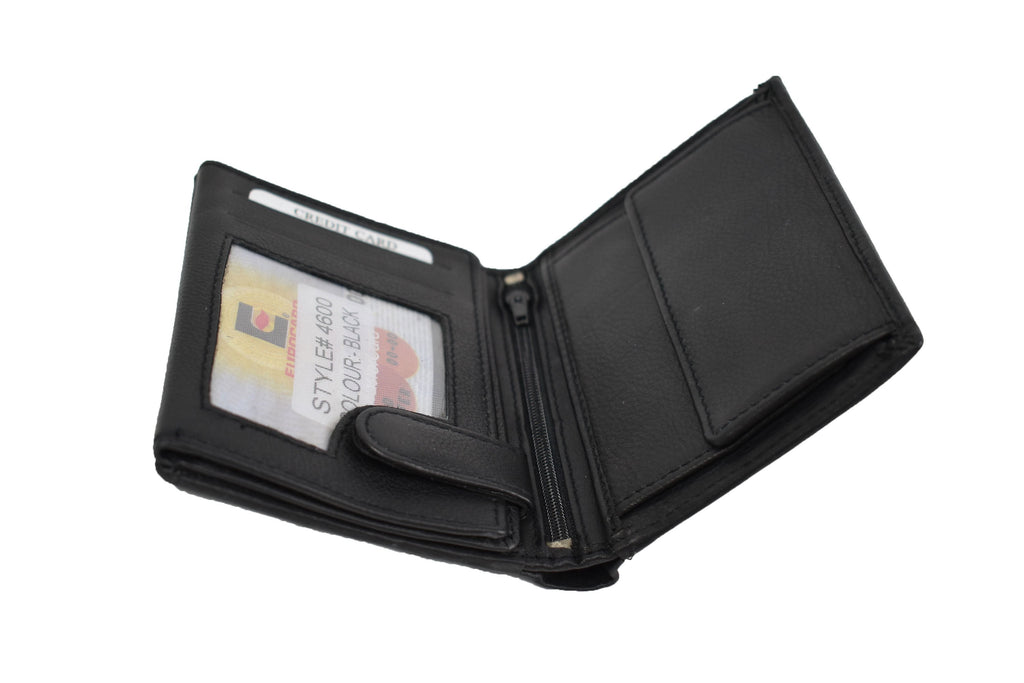Genuine Leather Wallet, mens wallet,Men's small leather credit card wallet, Luxurius Gift