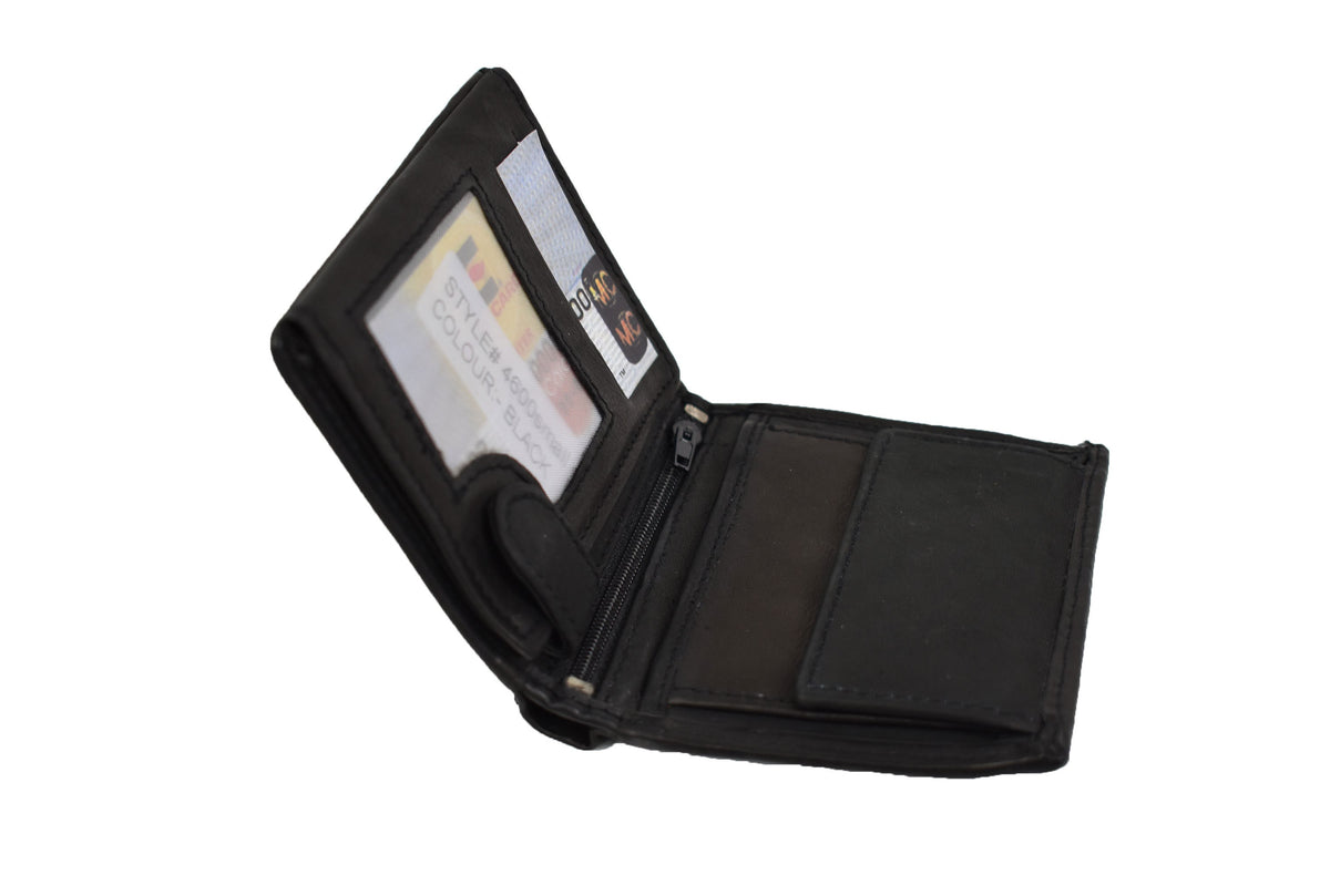 Genuine Leather Wallet, mens wallet,Men's small leather credit card wallet, Luxurius Gift