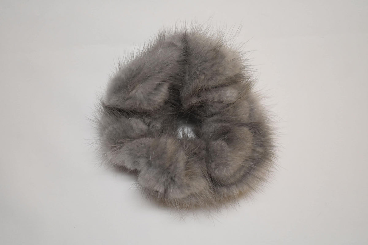 Fur Scrunchies , Mink Fur Scrunchies , Fur bracelet , Stylish mink fur Scrunchies - Bracelet