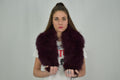 Fashionable  Fox Fur Collar, Fox Collar, Winter collar, Coat collar, Detachable Fox Fur Collar