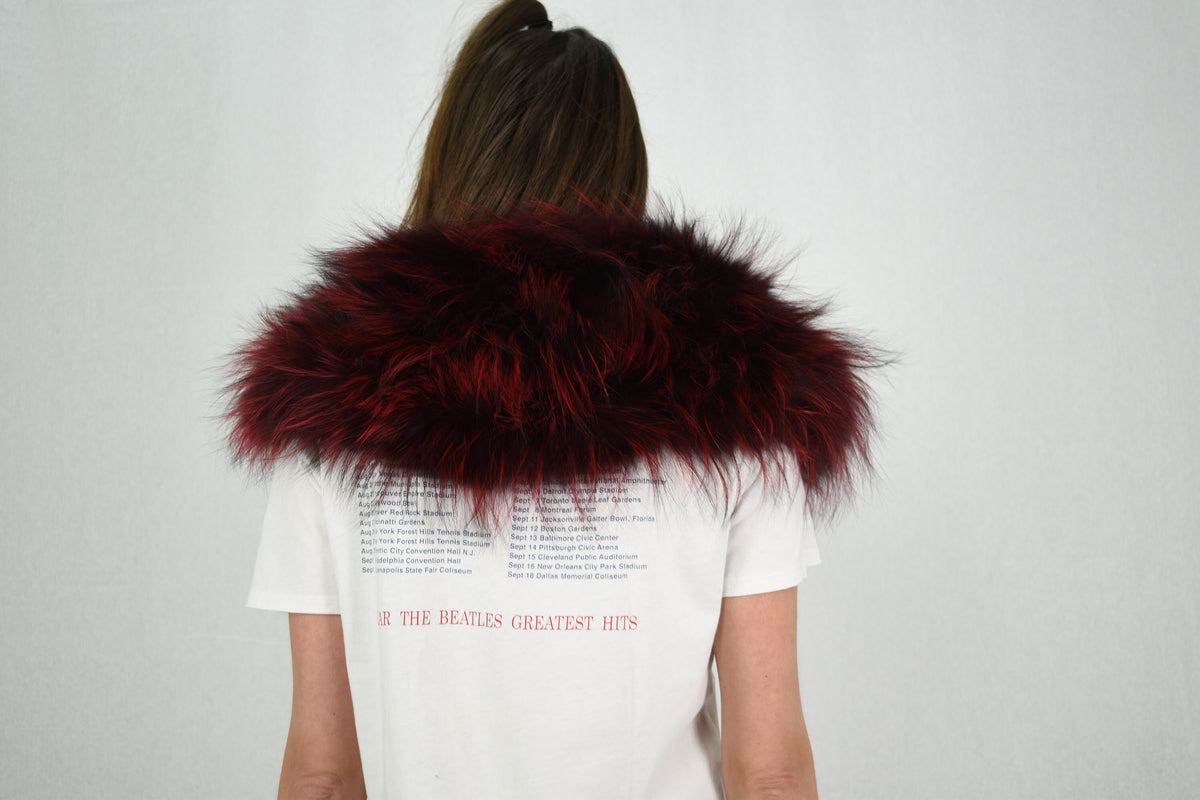 Fox Fur Collar, Fox Collar, Winter collar, Coat collar, Detachable Fox Fur Collar