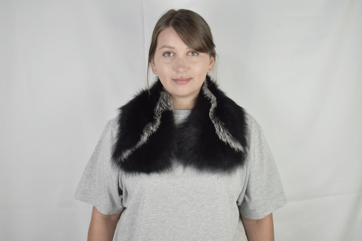 Fur Collar | Fox Fur Collar/ Fur Collar Scarf  Gift For Woman