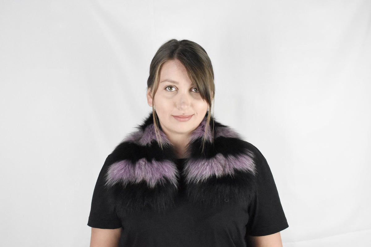 Fur Collar Best Friend Gift | Detachable Fur Collar | Fox Fur Collar