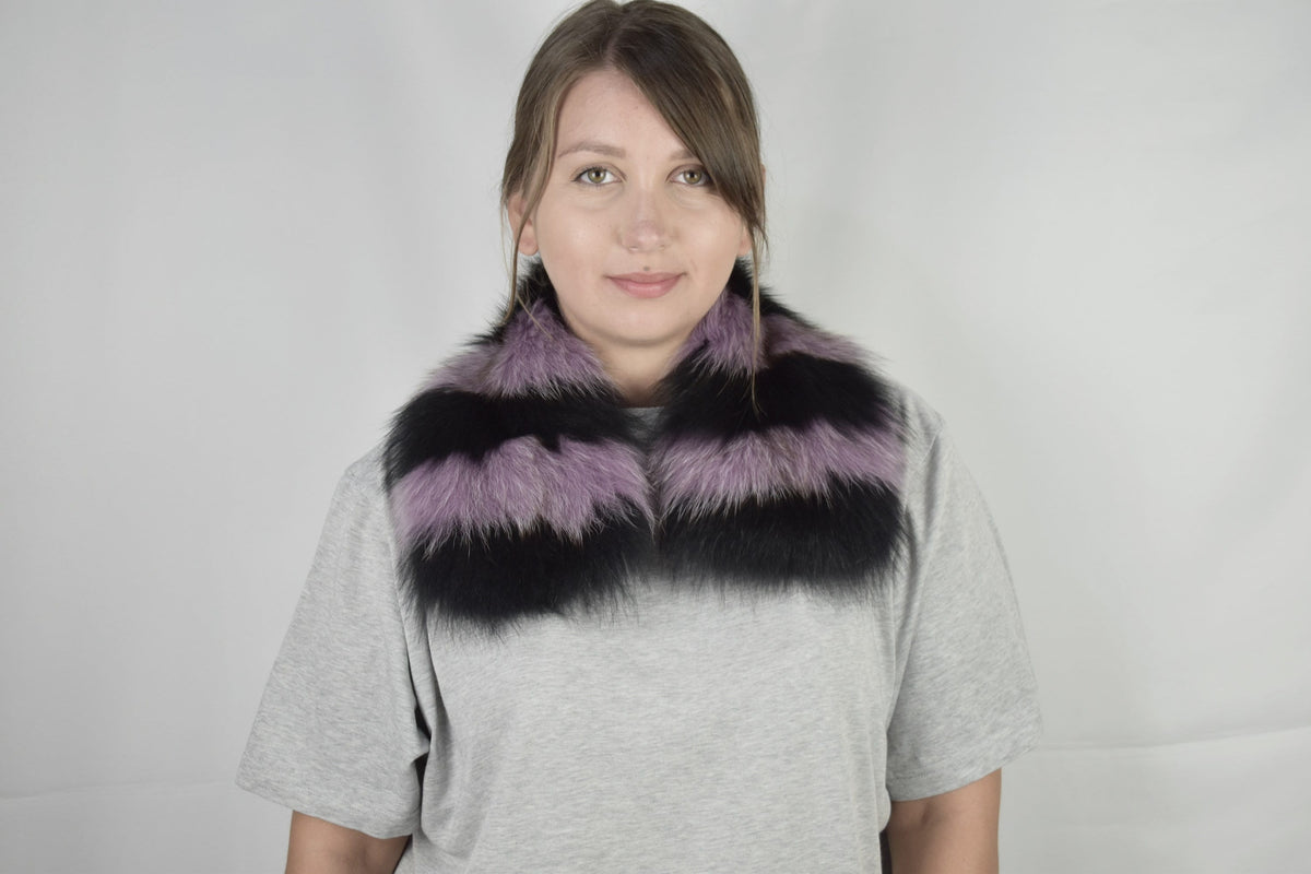 Fur Collar Best Friend Gift | Detachable Fur Collar | Fox Fur Collar