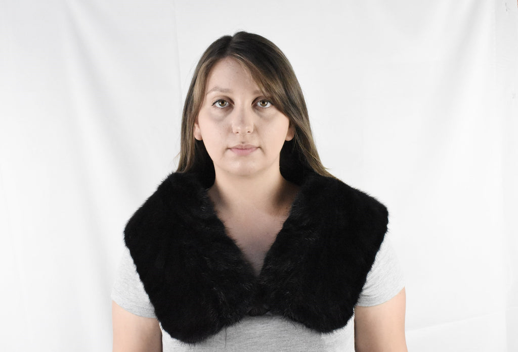Mink Fur Collar  |  Fur Collar ,Scarf For Women | Mink Fur shawl | Fur Accessorie Gift For Him