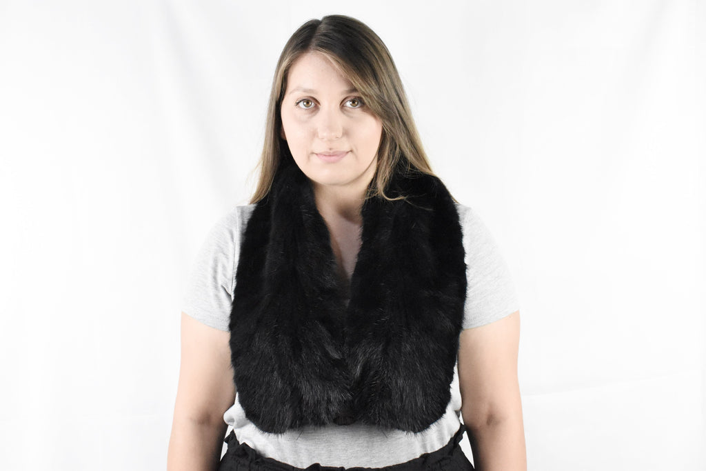 Mink Fur Collar  |  Fur Collar ,Scarf For Women | Mink Fur shawl | Fur Accessorie Gift For Him