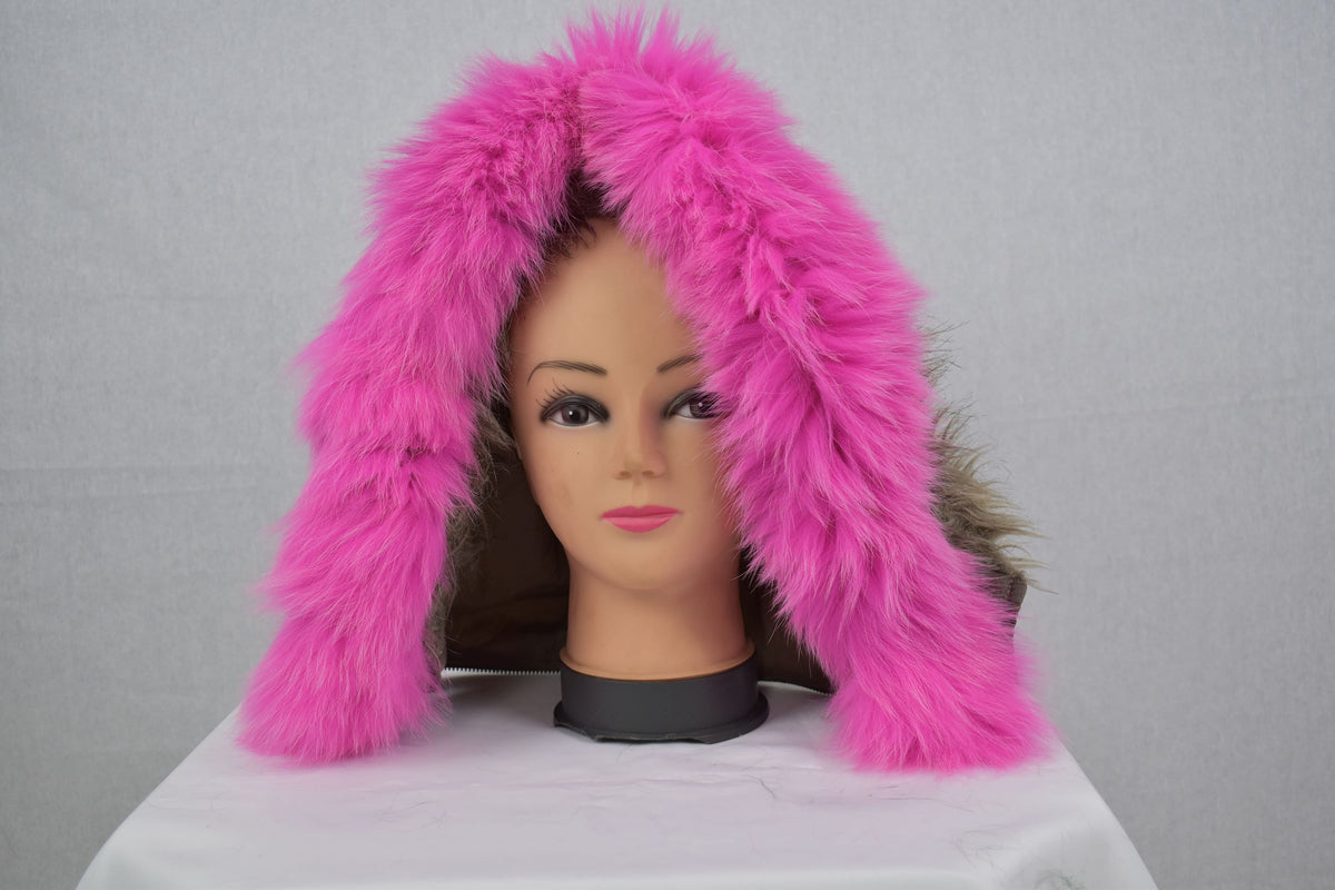 Fur Trim For Hood | Diy Fur Trim | Real Fox Fur | Fur Trim Collar, Scarf