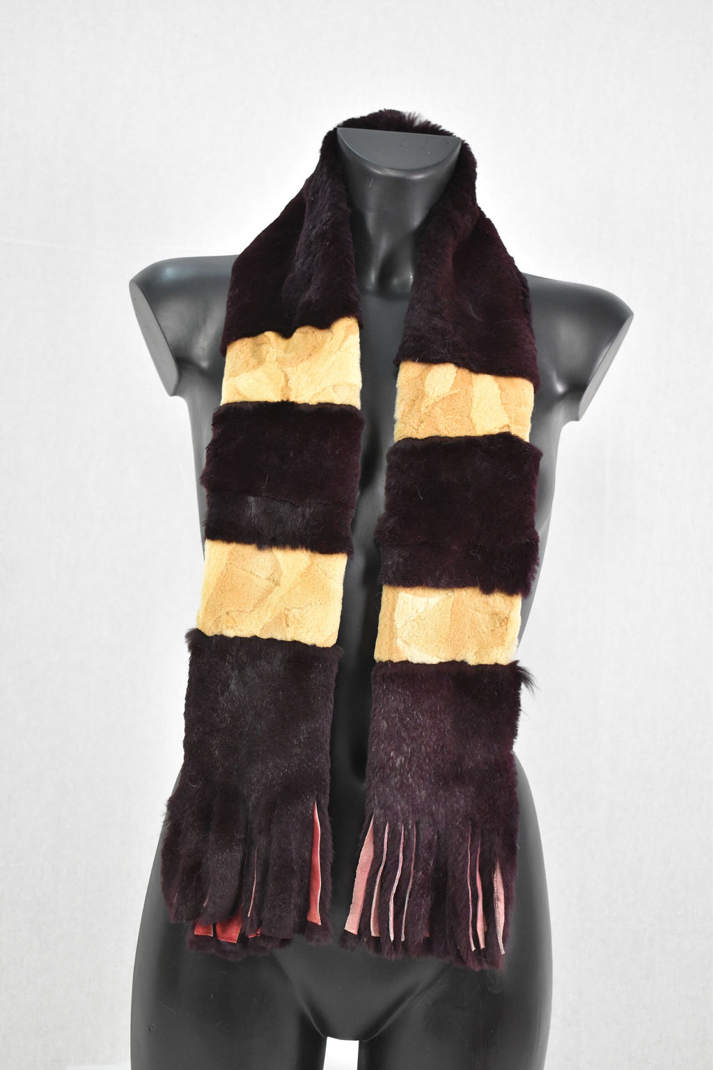Real Fur Scarf |  Rex rabbit Fur Scarf | Gift For Her | Real Fur Accessories