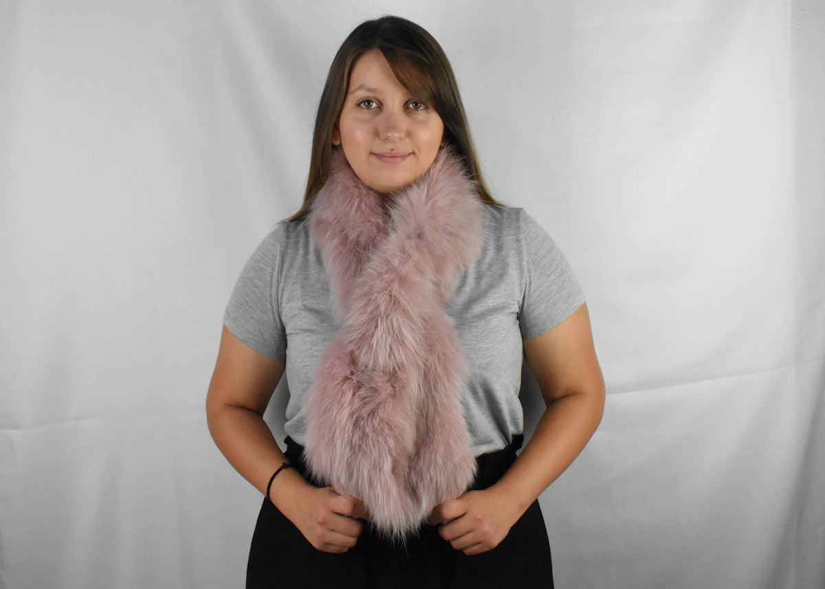 Fox Fur Scarf | Fur Scarf For women | Fur collar | Fur Fur shawl | Real Fox Fur | Fur Accessories Gift For Her