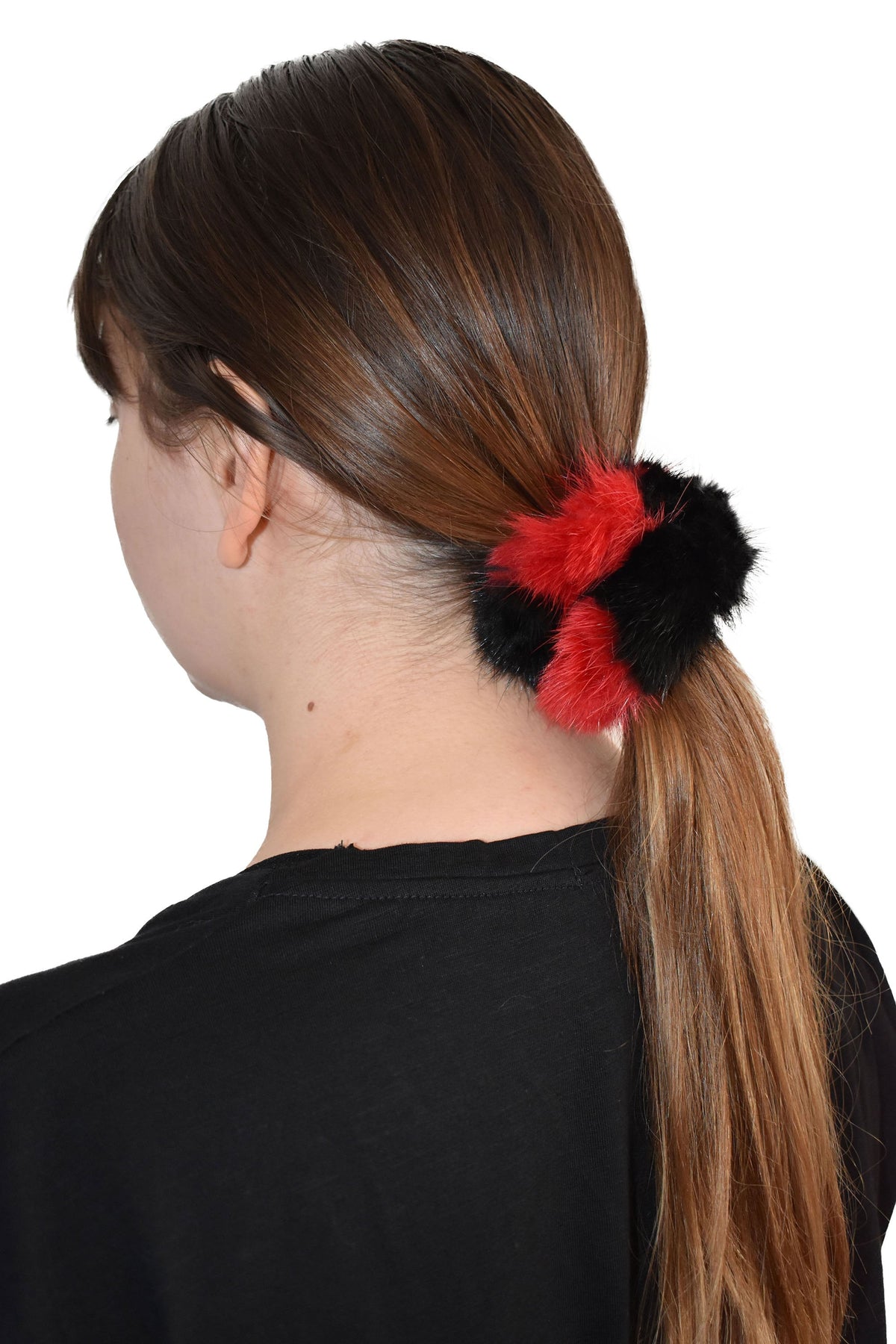 Hair scrunchies | Fur scrunchies for Women Hair | Handmade Mink Fur scrunchies |