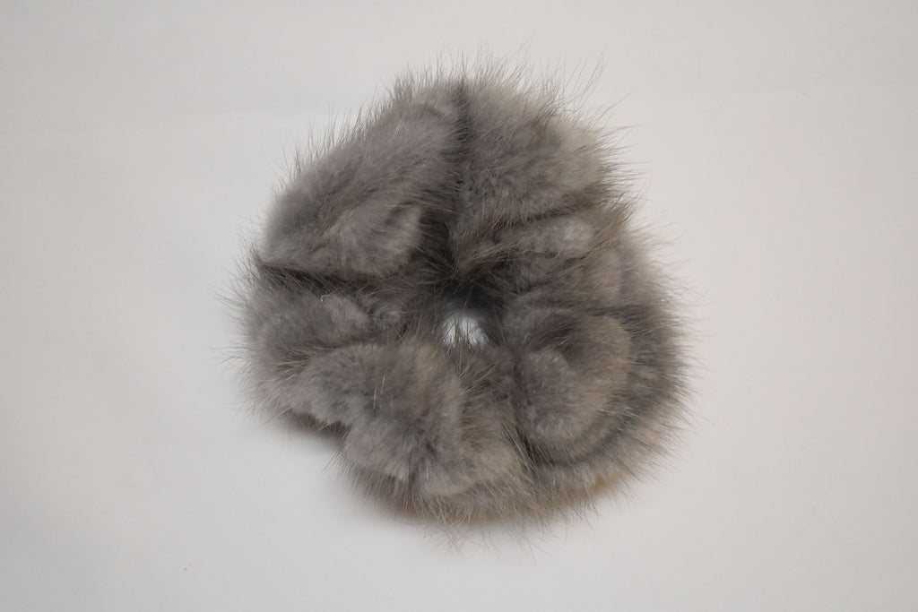 Fall scrunchies , Scrunchies , Mink Fur Scrunchies , Hair Accessories , Gift For Her