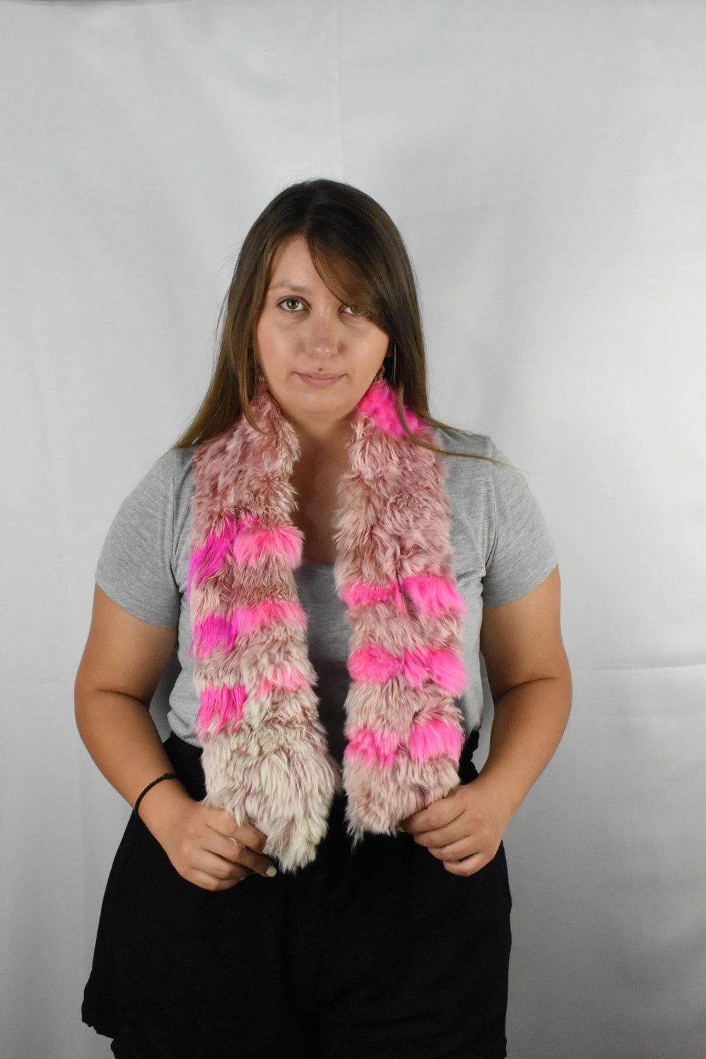 Scarf | Fur Scarf | Women Fur Scarf | Real Fur Scarf | tibet Lamb Fur  Shawl | Very soft Scarf